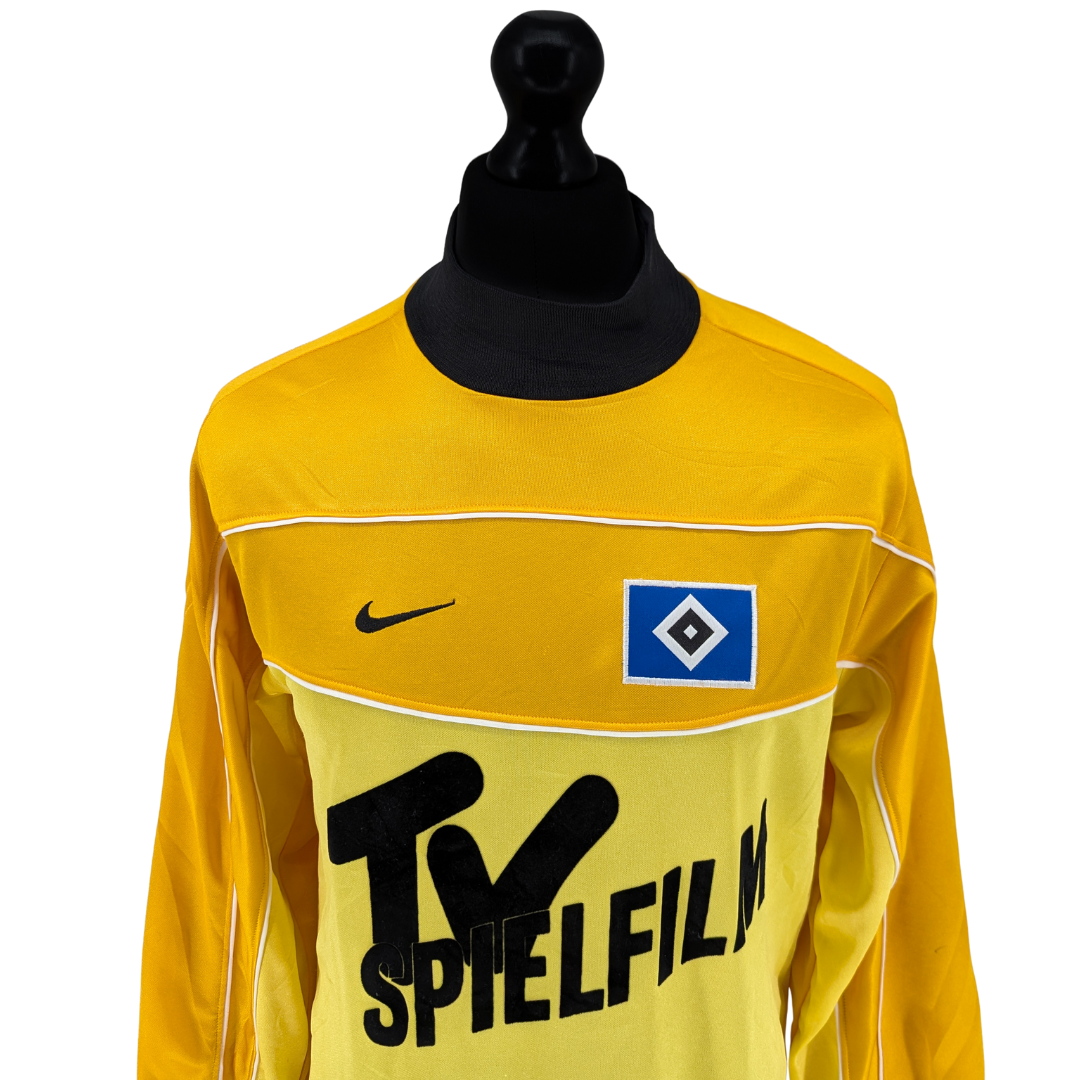 Hamburg signed goalkeeper football shirt 2001/02 - (S)