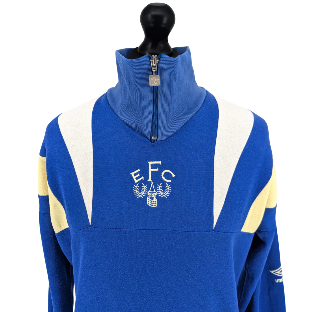 Everton training football sweatshirt 1988/90 - (M)