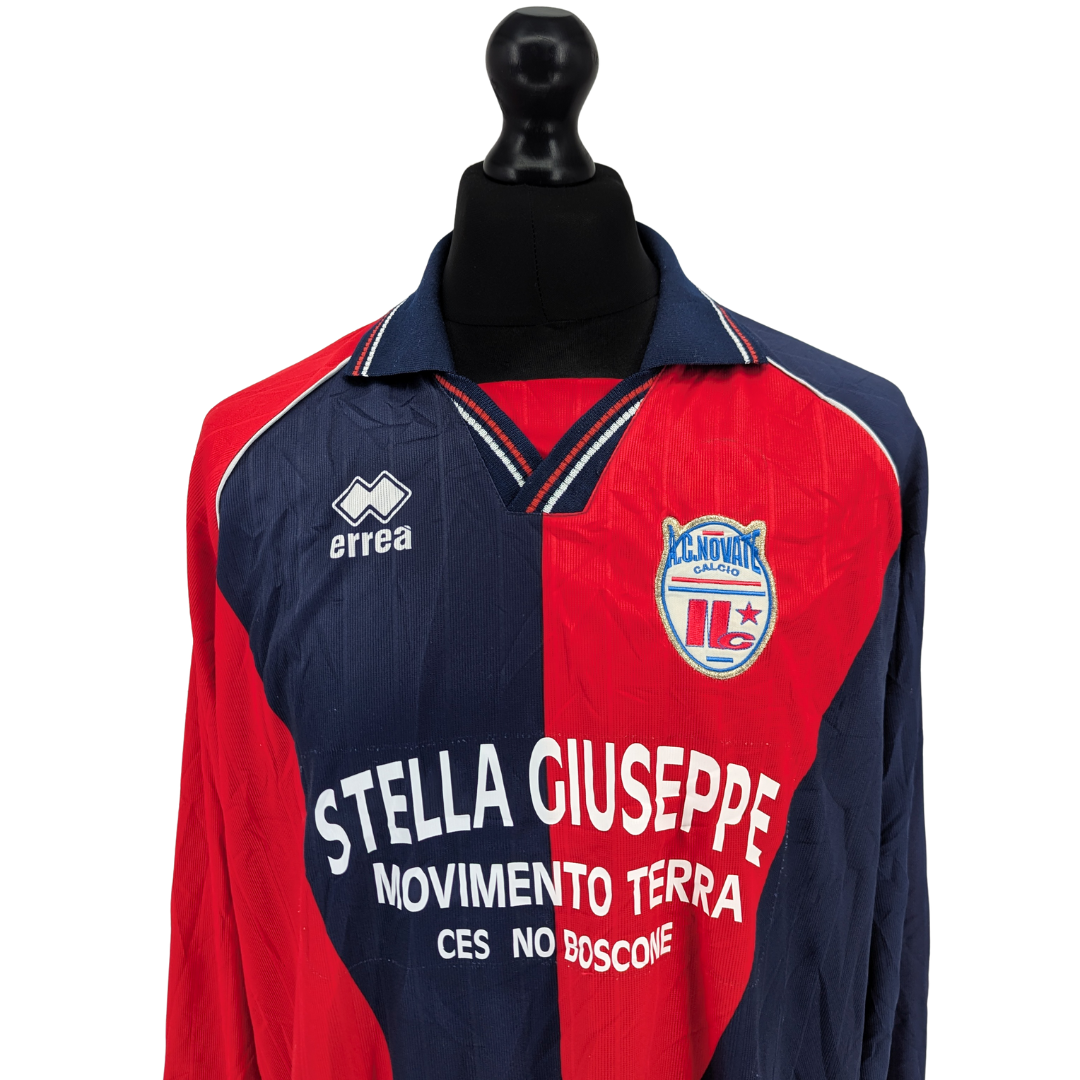 AC Novate home football shirt 2003/04 - (XXL)