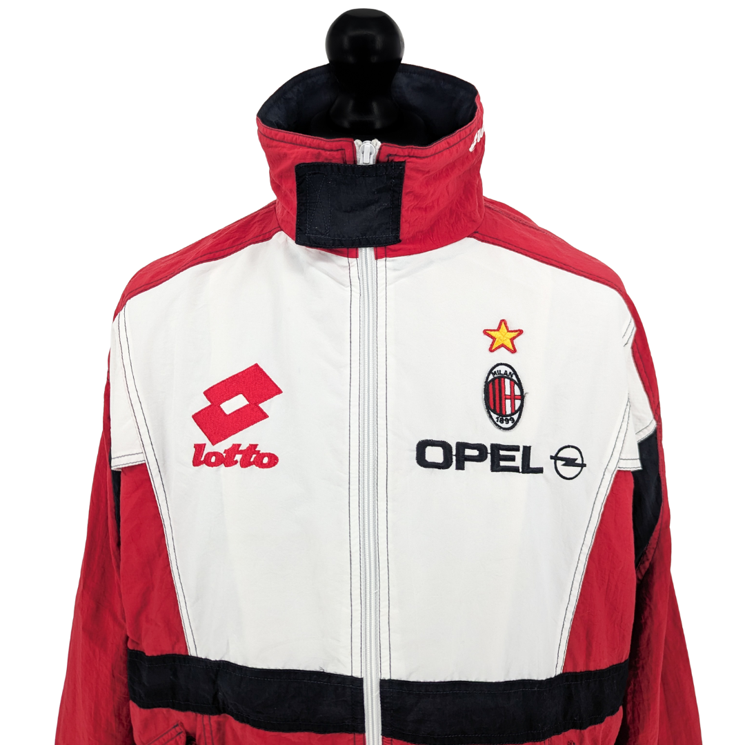 AC Milan training football jacket 1995/96 - (XL)