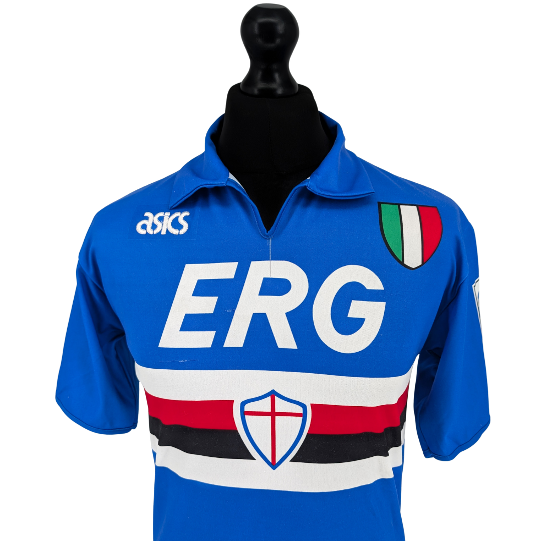 Sampdoria home football shirt 1991/92 - (S)