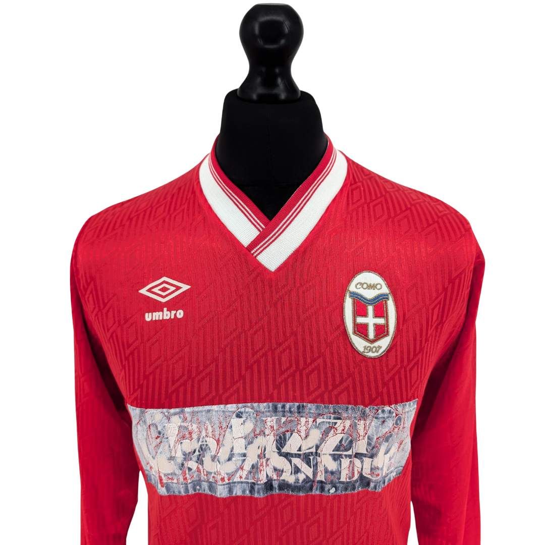 Como away football shirt 1991/94 - (L)