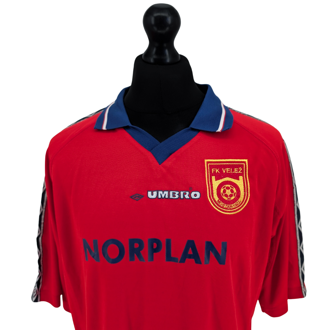 FK Velez Mostar home football shirt 2001/02 - (L)