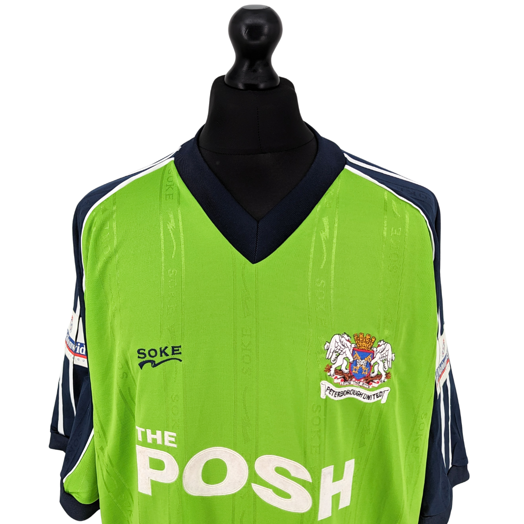 Peterborough United away football shirt 2000/01