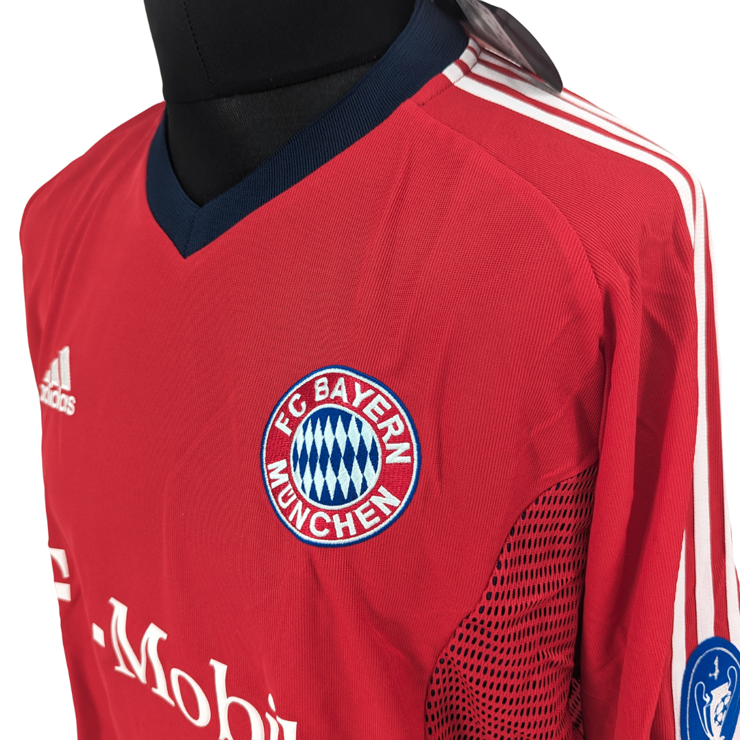 Bayern Munich european home football shirt 2002/03