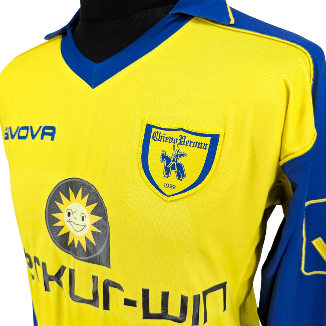 Chievo Verona home football shirt 2009/10