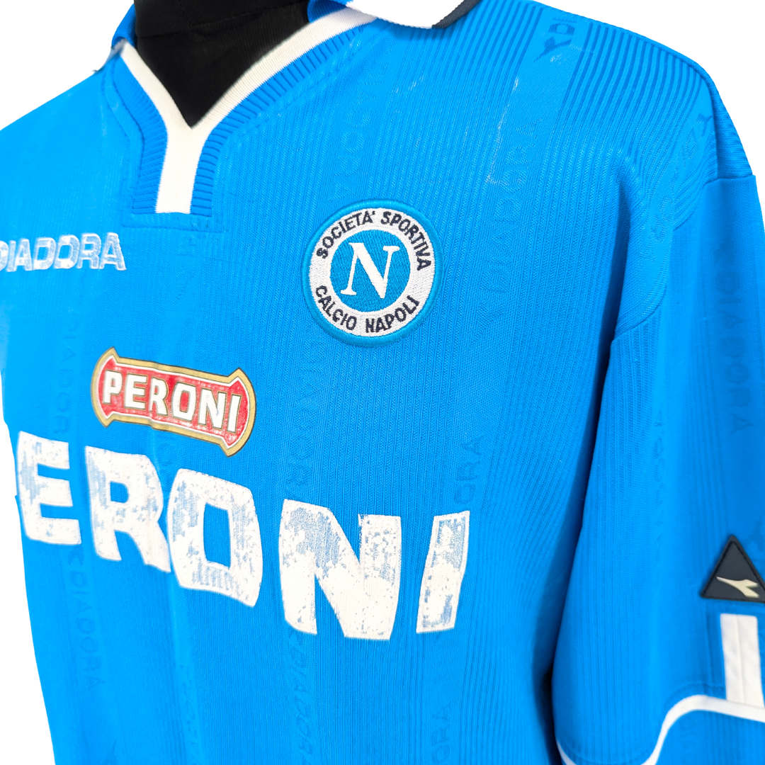 Napoli home football shirt 2001/02