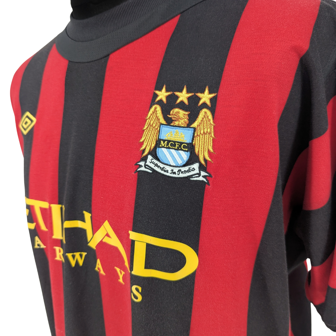 Manchester City away football shirt 2011/12 - (XL)
