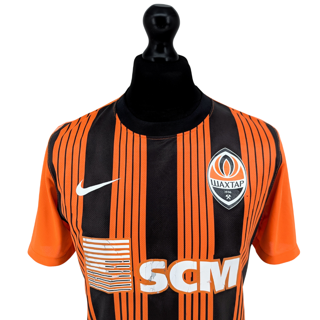 Shakhtar Donetsk signed home football shirt 2011/13 - (L)