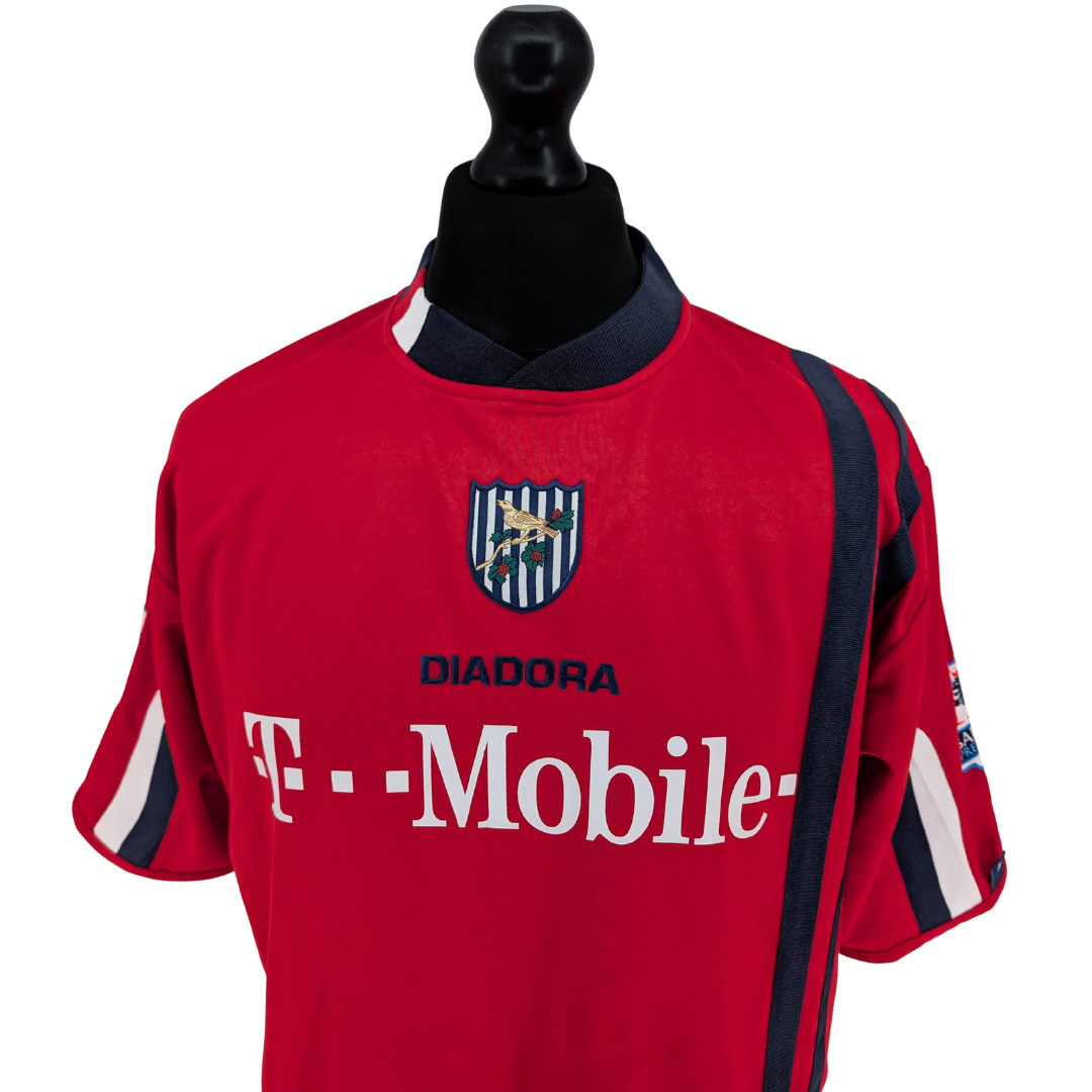 West Bromwich Albion signed away football shirt 2004/06 - (L)