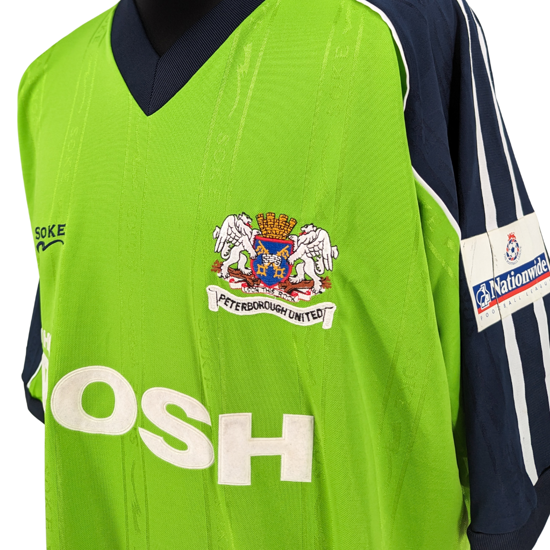 Peterborough United away football shirt 2000/01