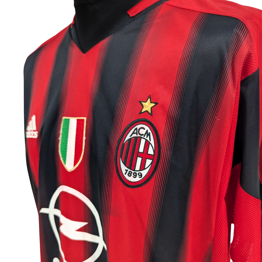 AC Milan signed home football shirt 2004/05