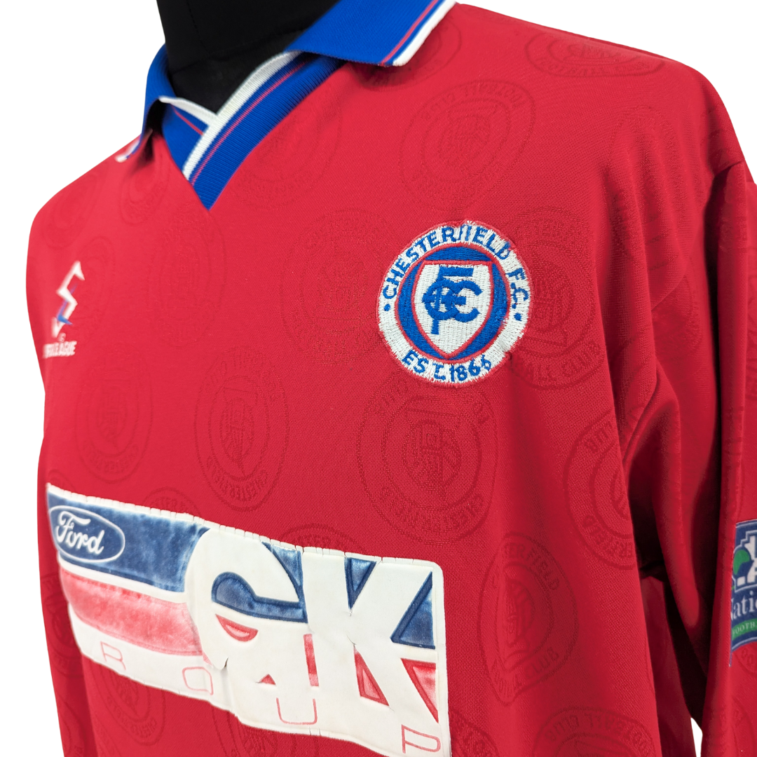 Chesterfield away football shirt 1997/99