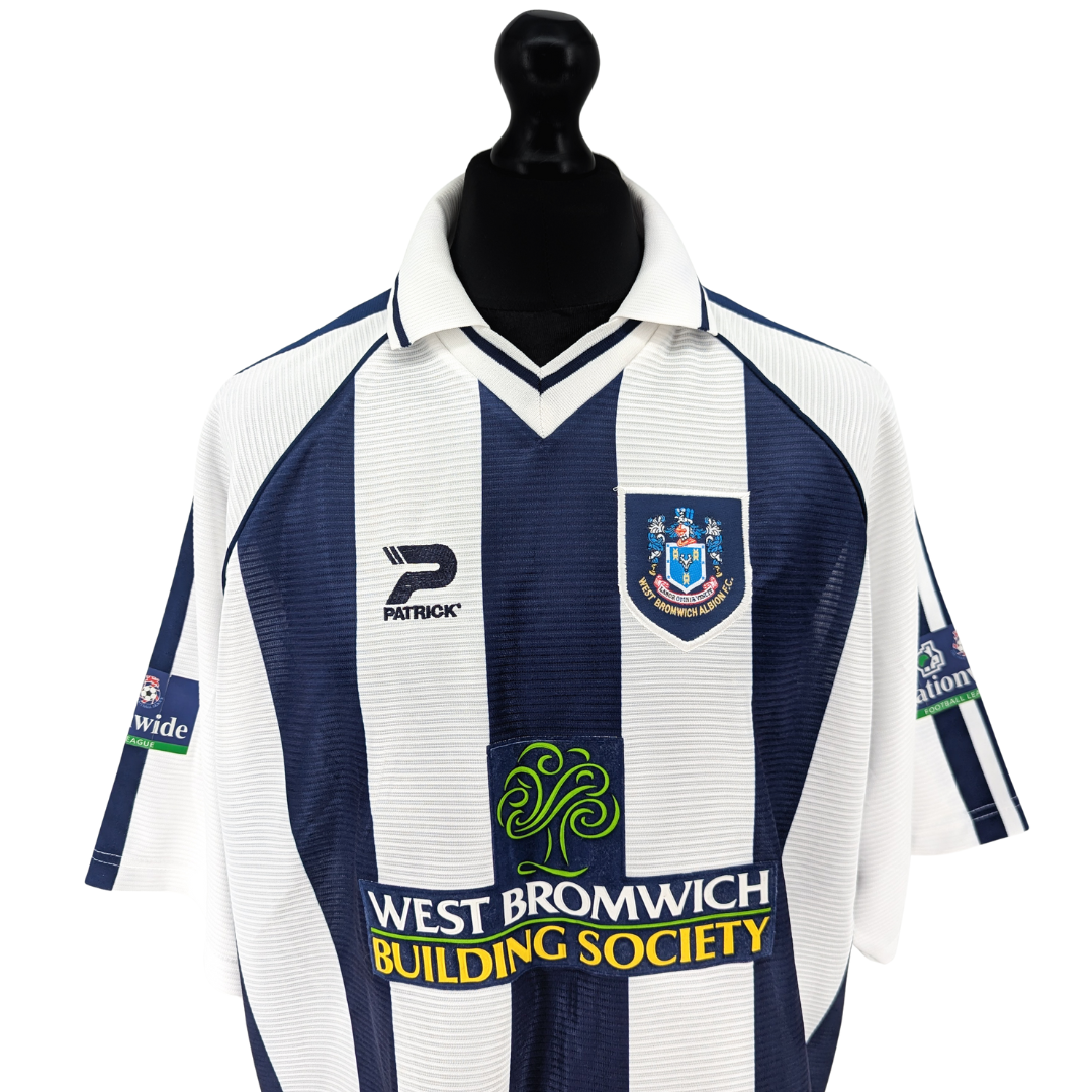 West Bromwich Albion signed home football shirt 1998/00 - (XXL)