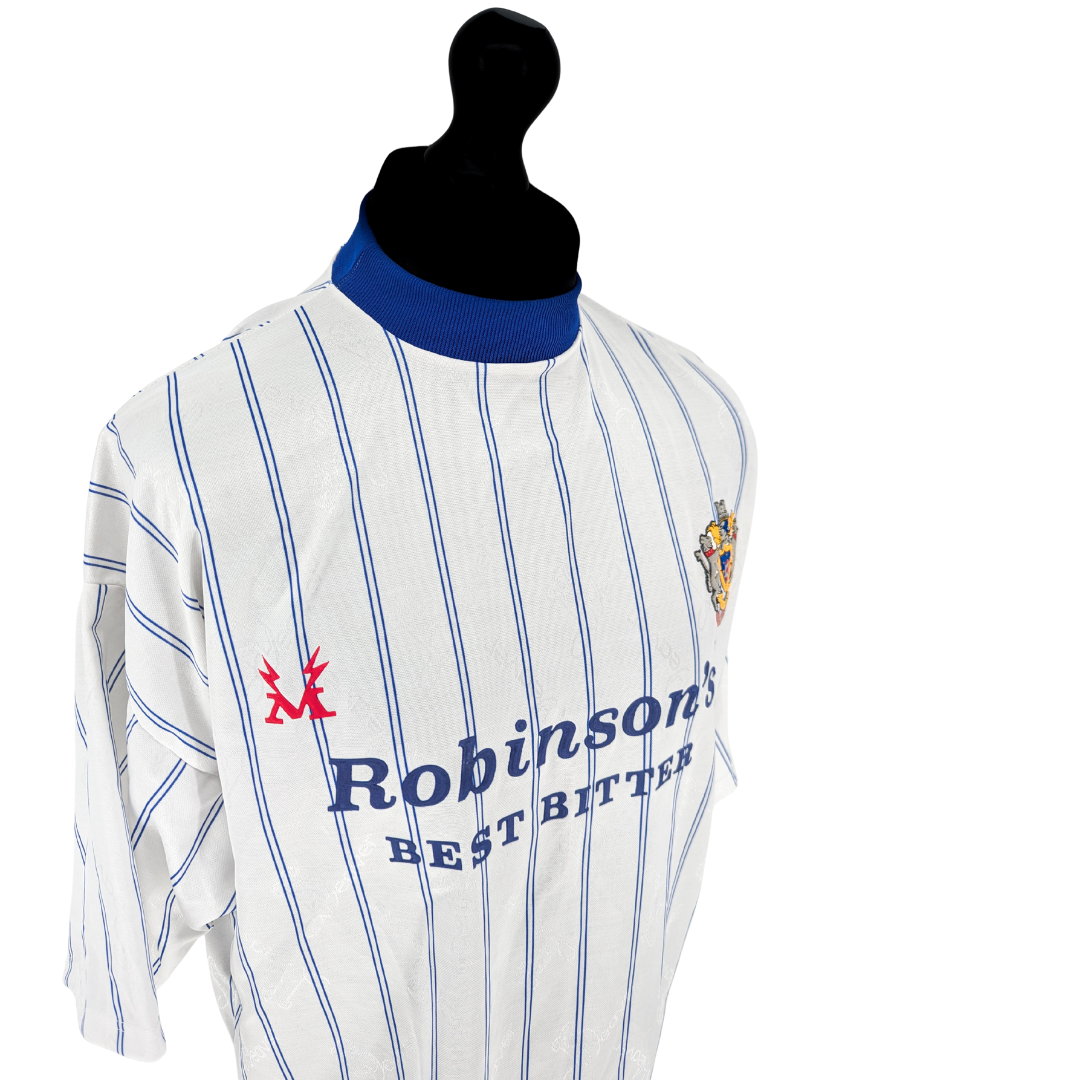 Stockport County signed home football shirt 1995/96 - (XL)