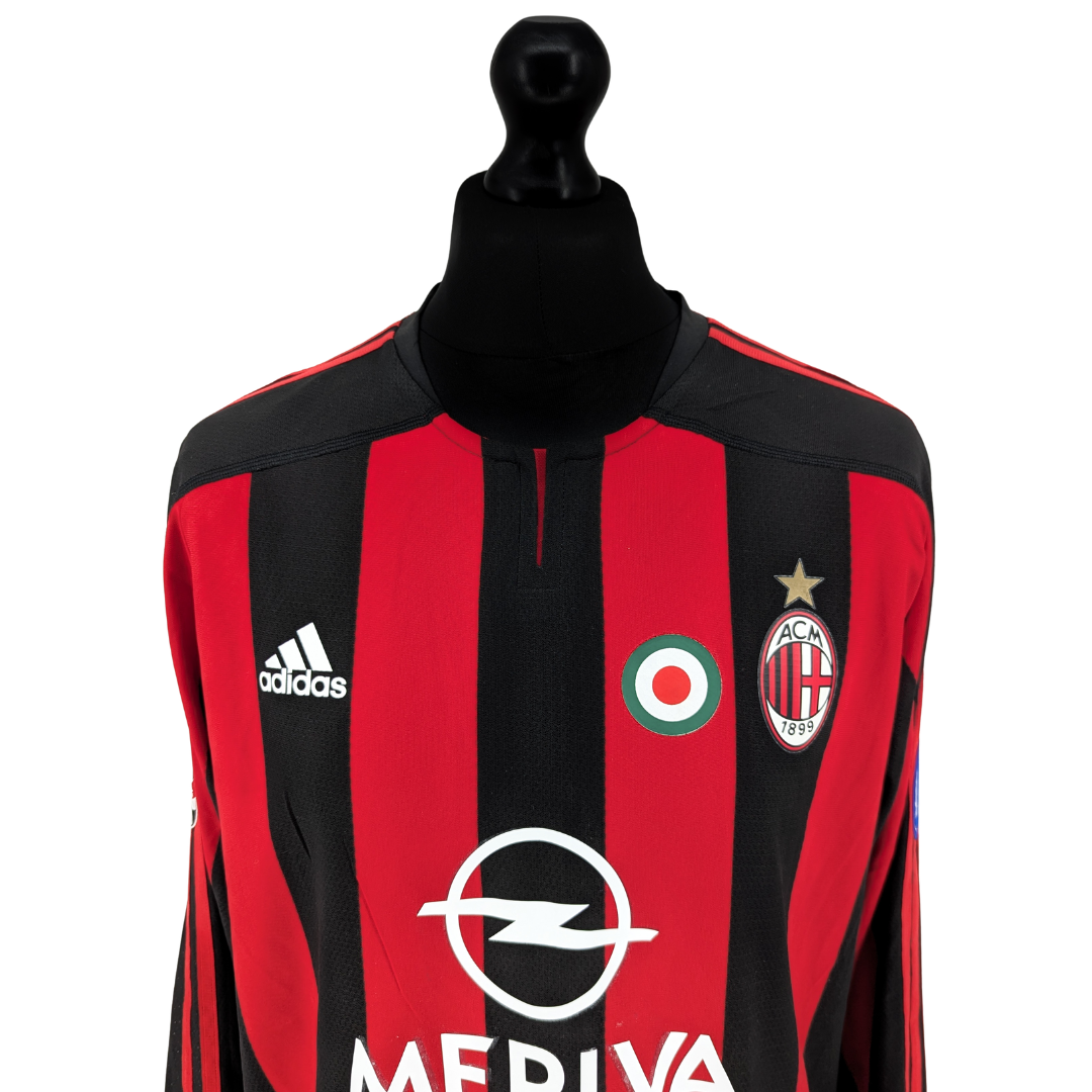 AC Milan home football shirt 2003/04 - (XL)