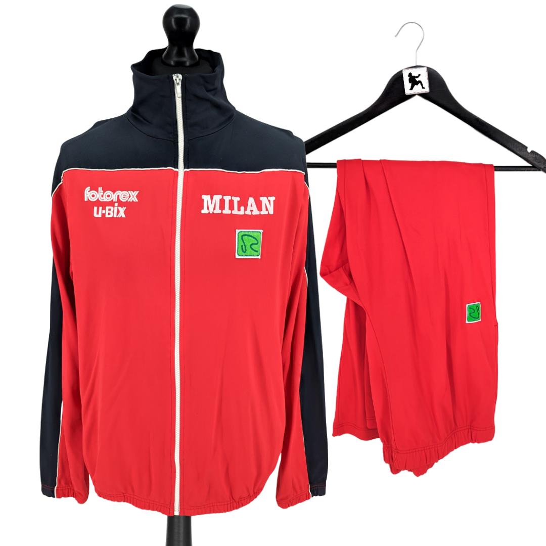 AC Milan training full football tracksuit 1985/86