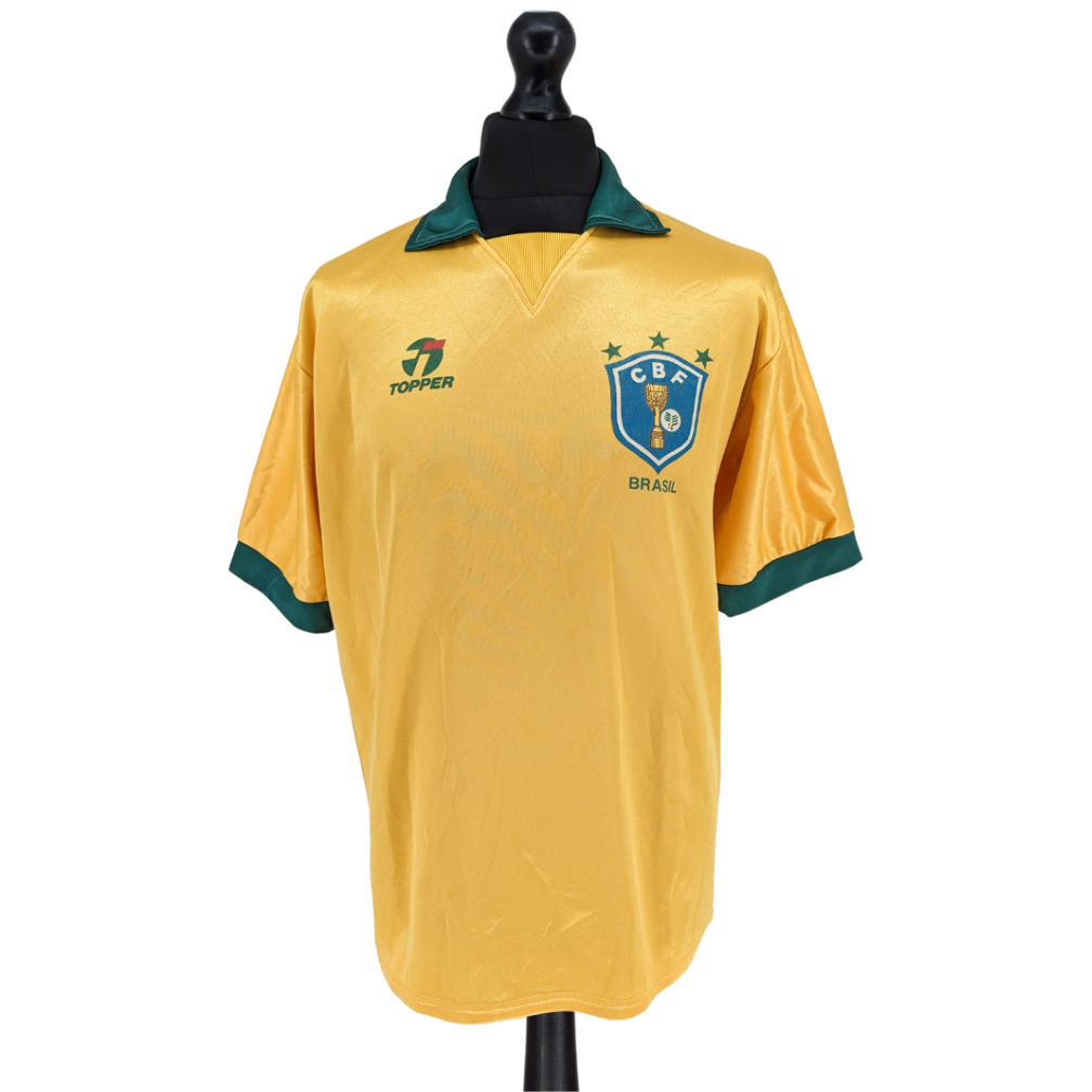 Brazil home football shirt 1988/91 - (M)
