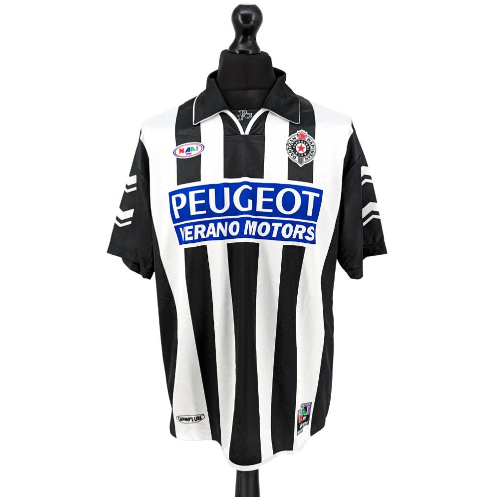 Partizan Belgrade home football shirt 1999/00