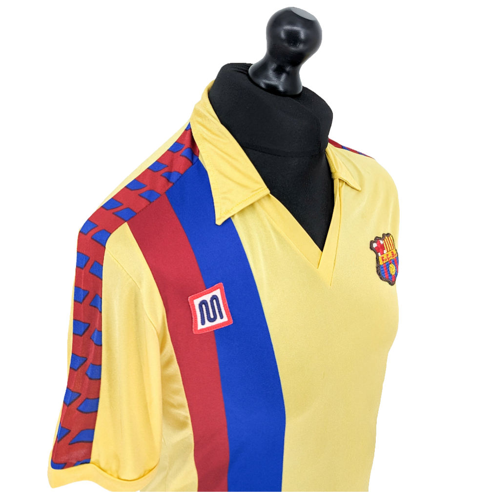 Barcelona away football shirt 1984/89