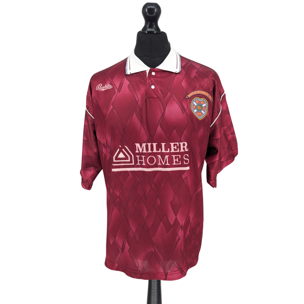 Heart of Midlothian home football shirt 1990/91