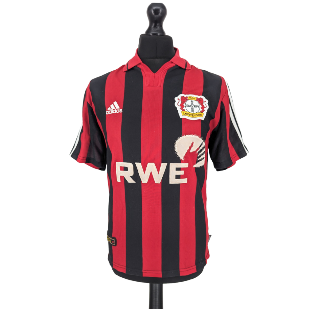 Bayer Leverkusen home football shirt 2001/02