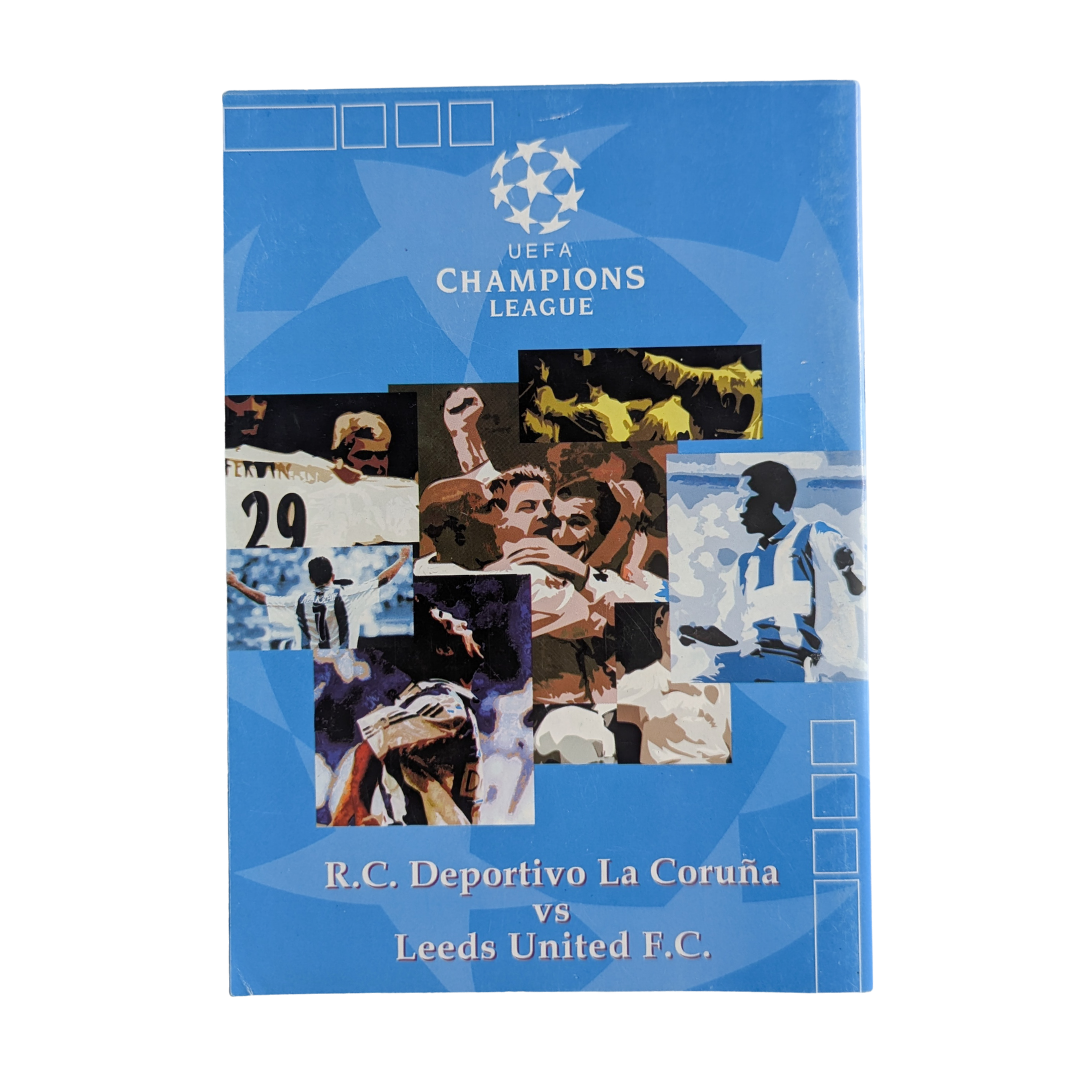 Champions League Quarter-Final Second Leg 2001 - Deportivo La Coruna vs Leeds United