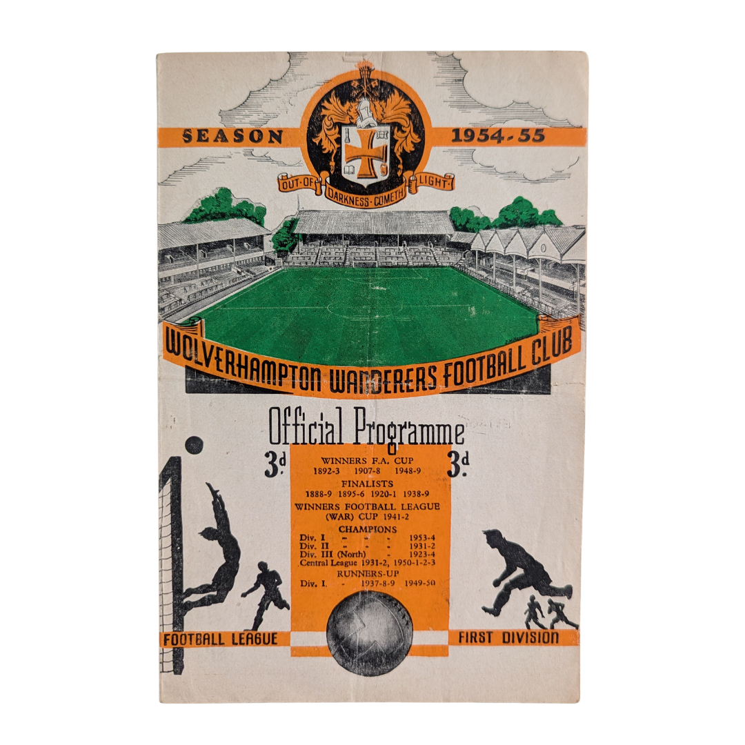 Football League First Division 1954/55 - Wolverhampton Wanderers vs Sunderland