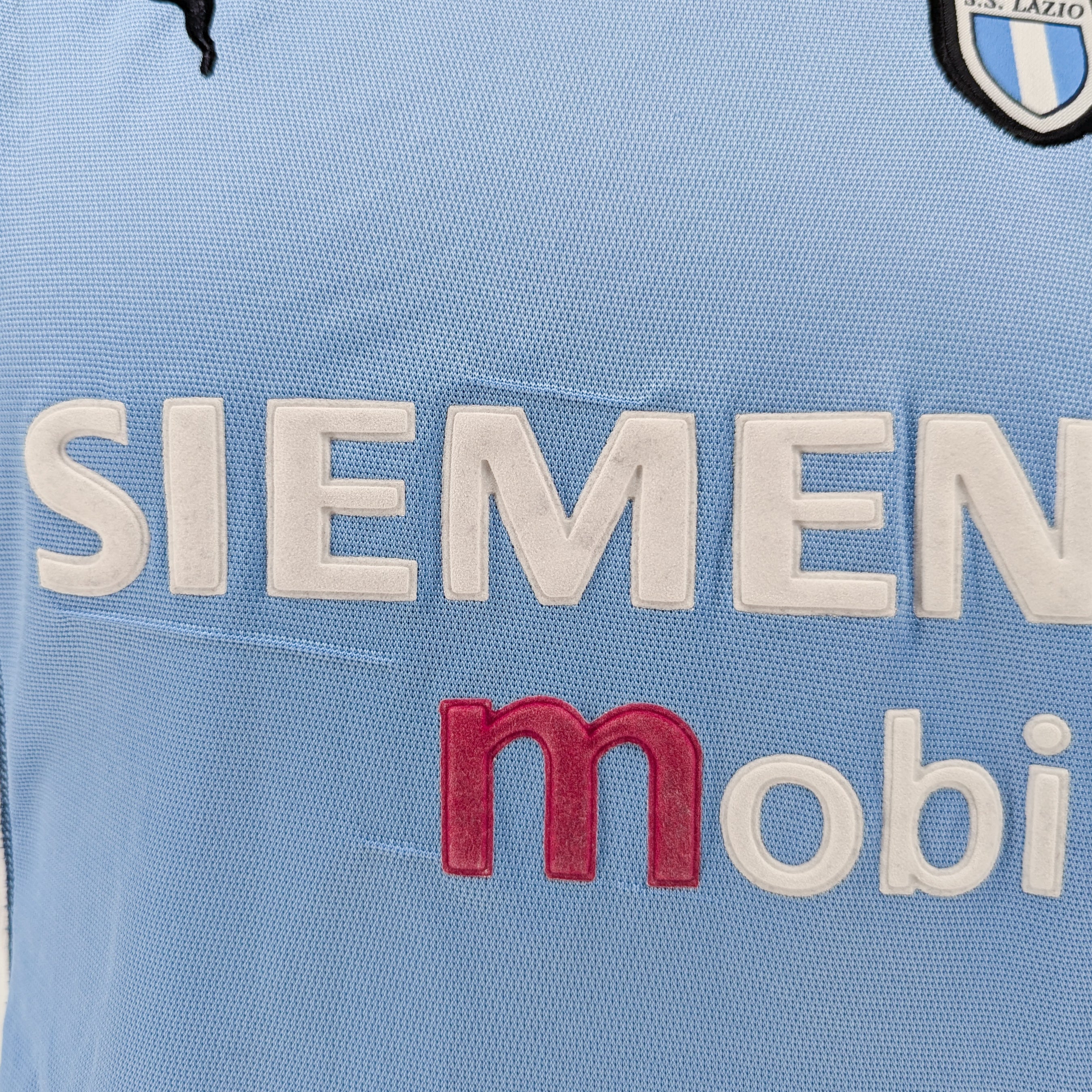 Lazio home football shirt 2001/02 - (L)