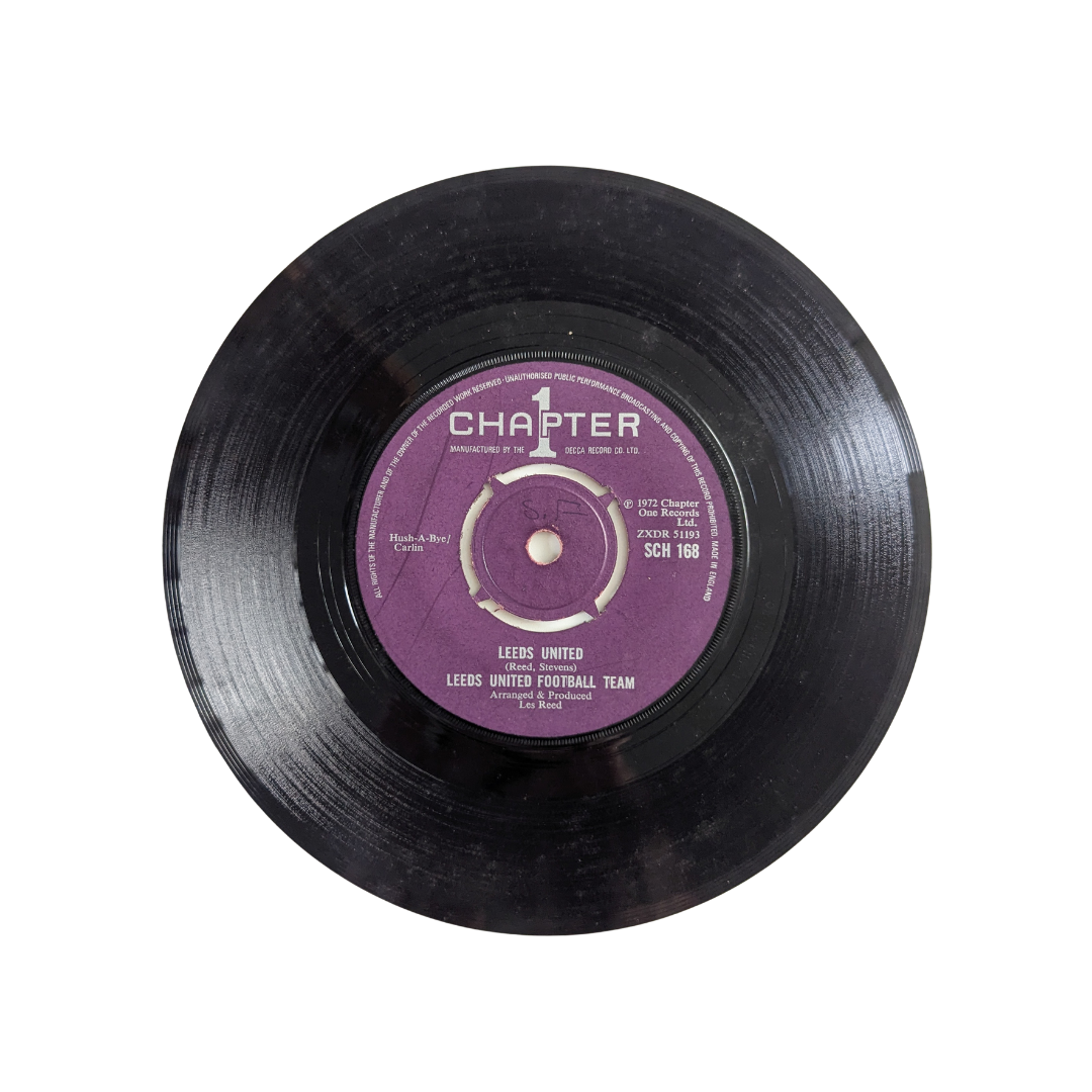 Leeds United Football Team and Supporters 7" music record