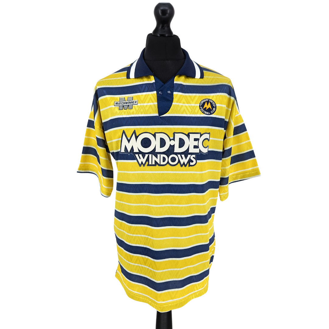 Torquay United home football shirt 1993/95