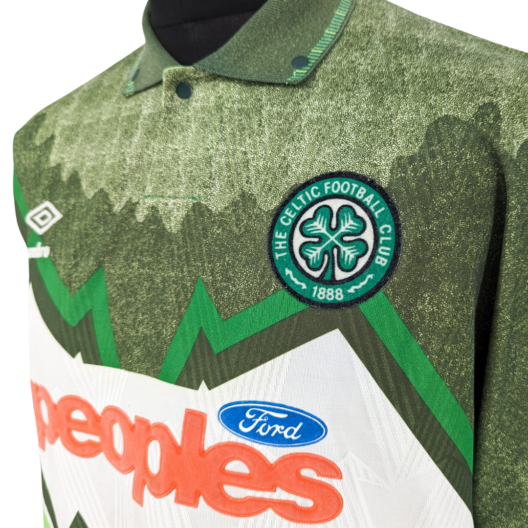 Celtic away football shirt 1991/92