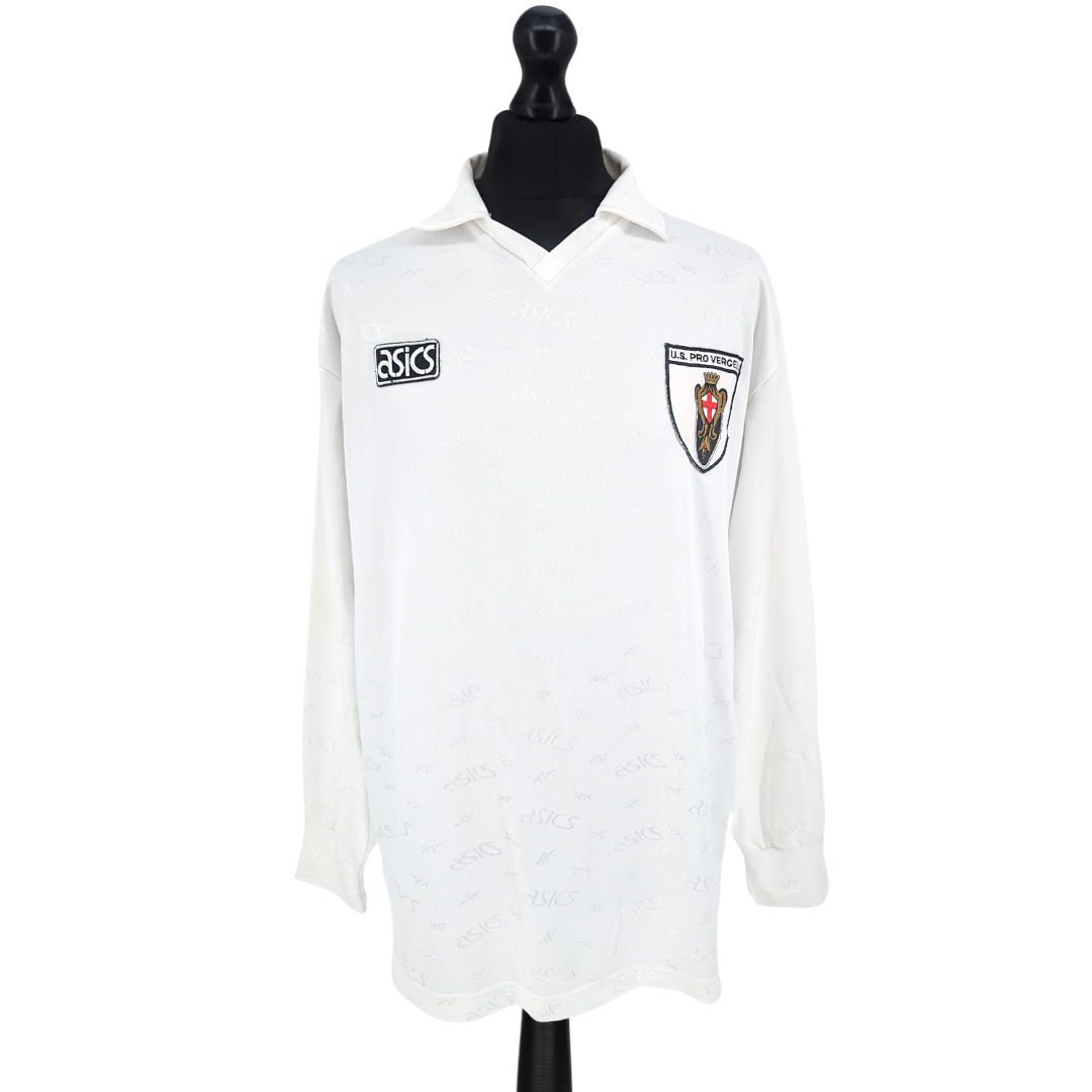 Pro Vercelli home football shirt 1990/91