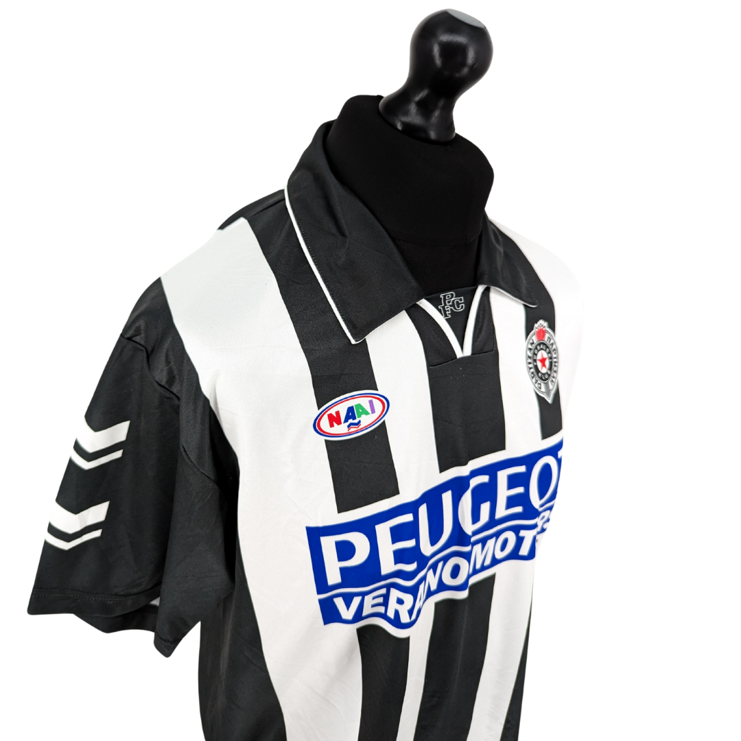 Partizan Belgrade home football shirt 1999/00