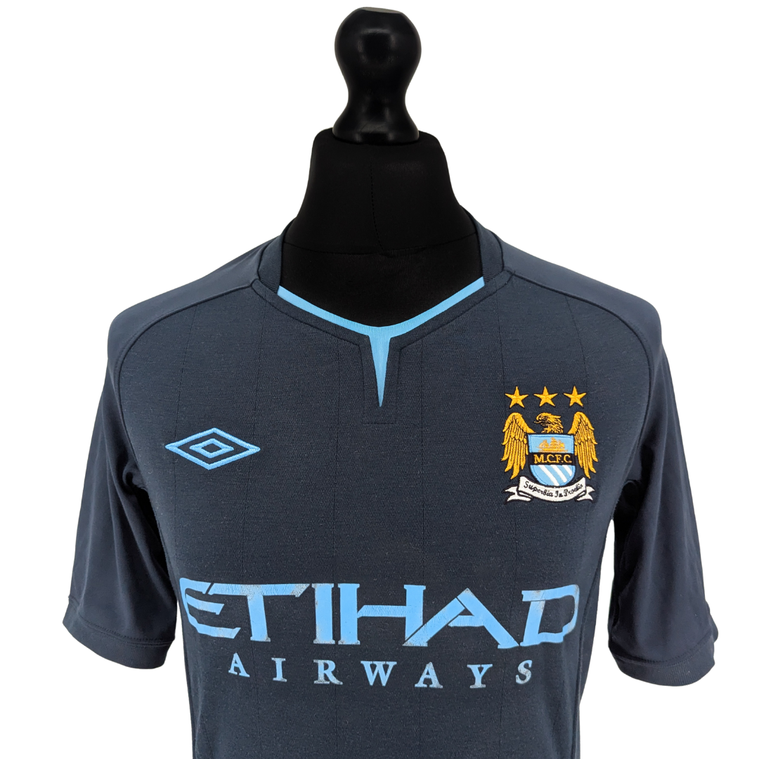 Manchester City away football shirt 2010/12 - (S)