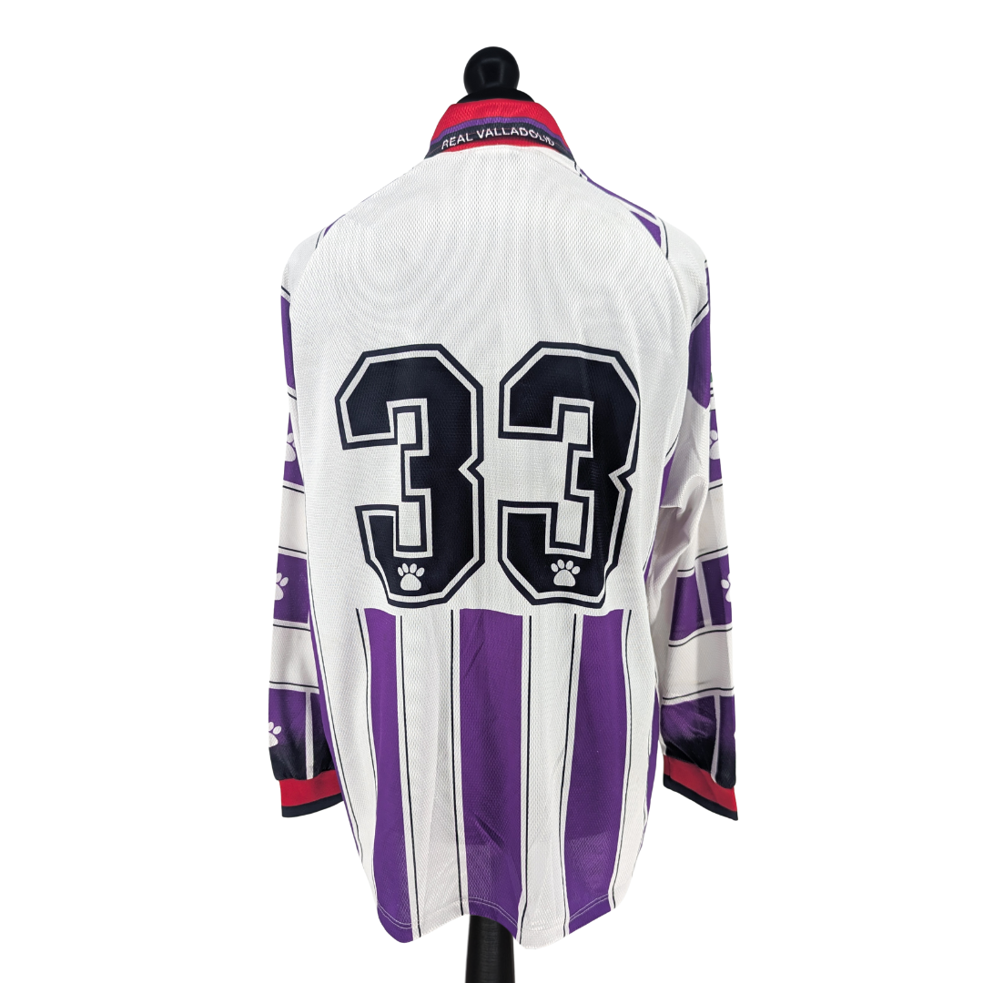 Real Valladolid signed home football shirt 1997/99 - (XL)
