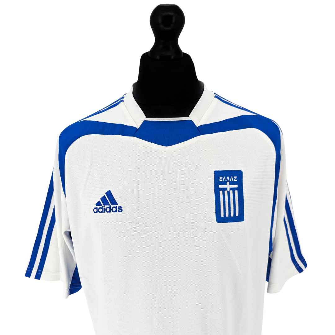 Greece away football shirt 2004/05 - (L)