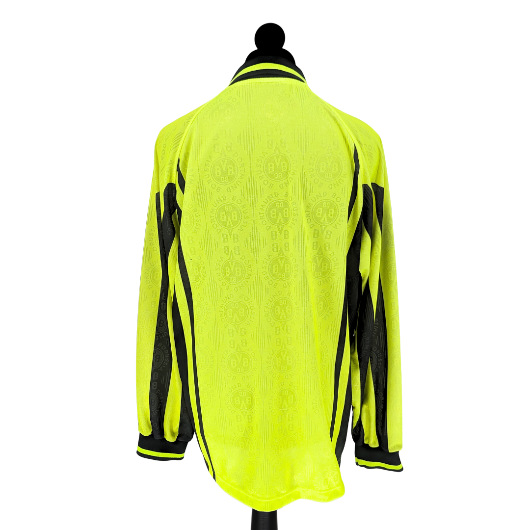 Borussia Dortmund signed home football shirt 1996/97 - (XL)
