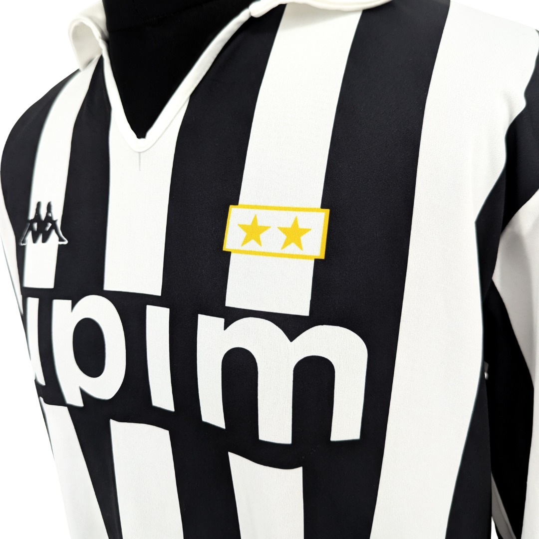 Juventus home football shirt 1989/90 - (L)