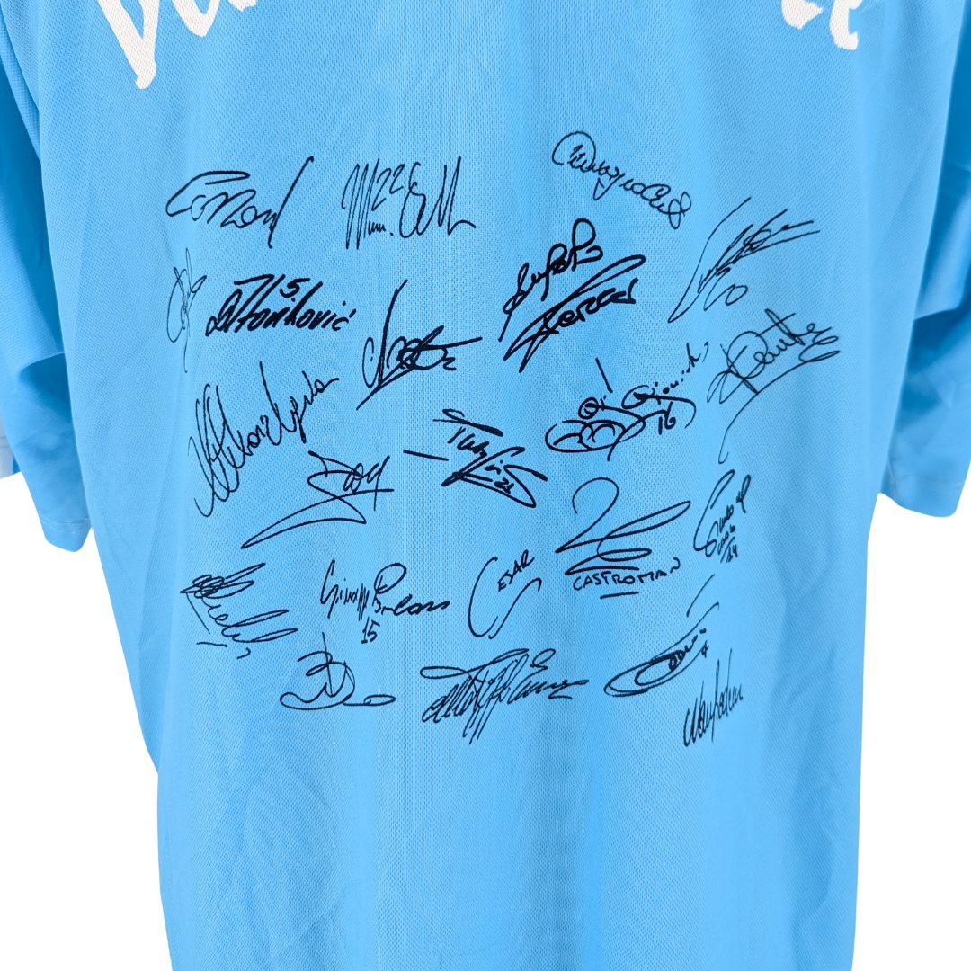 Lazio signed home football shirt 2002/03 - (L)