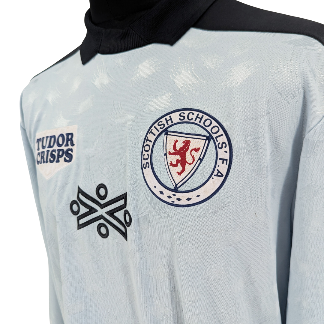 Scotland Schoolboys goalkeeper football shirt 1990/91 - (L)