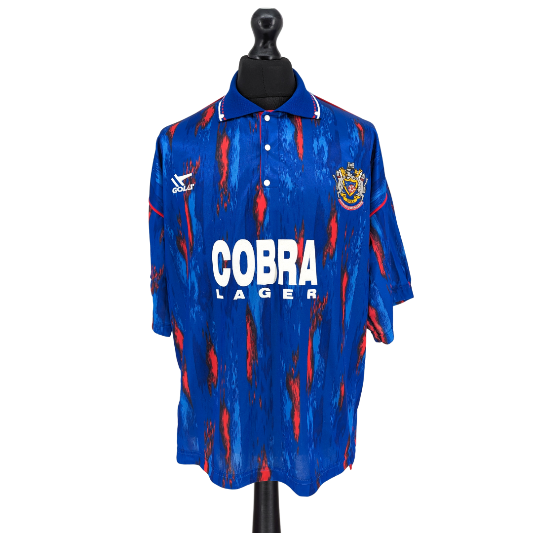 Stockport County home football shirt 1991/92