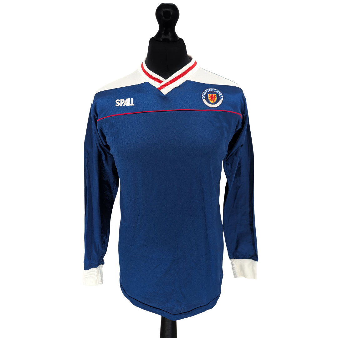 Scotland Schoolboys home football shirt 1986/88 - (M)