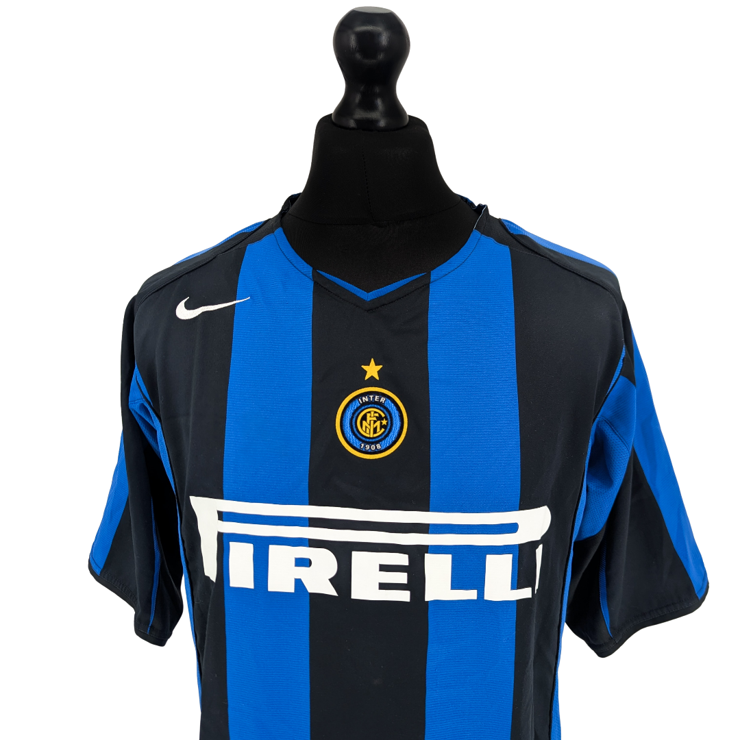 Inter Milan home football shirt 2004/05 - (L)
