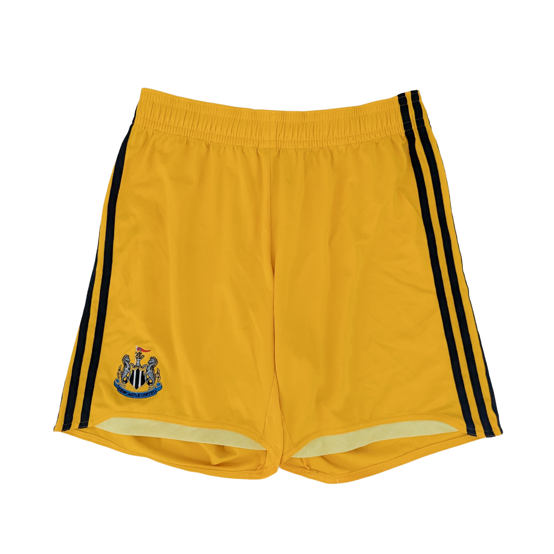 Newcastle United away football shorts 2009/10