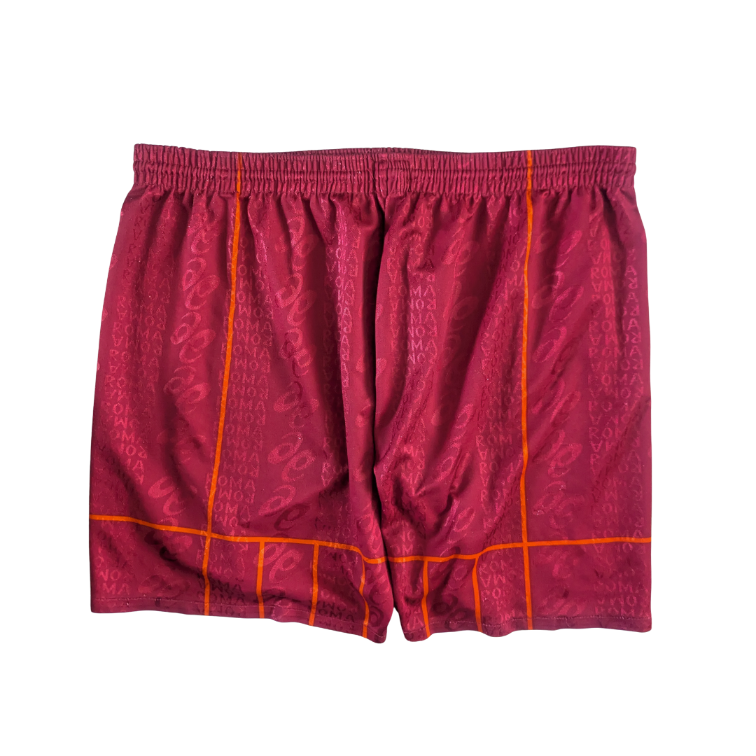 Roma home football shorts 1996/97 - (XL)
