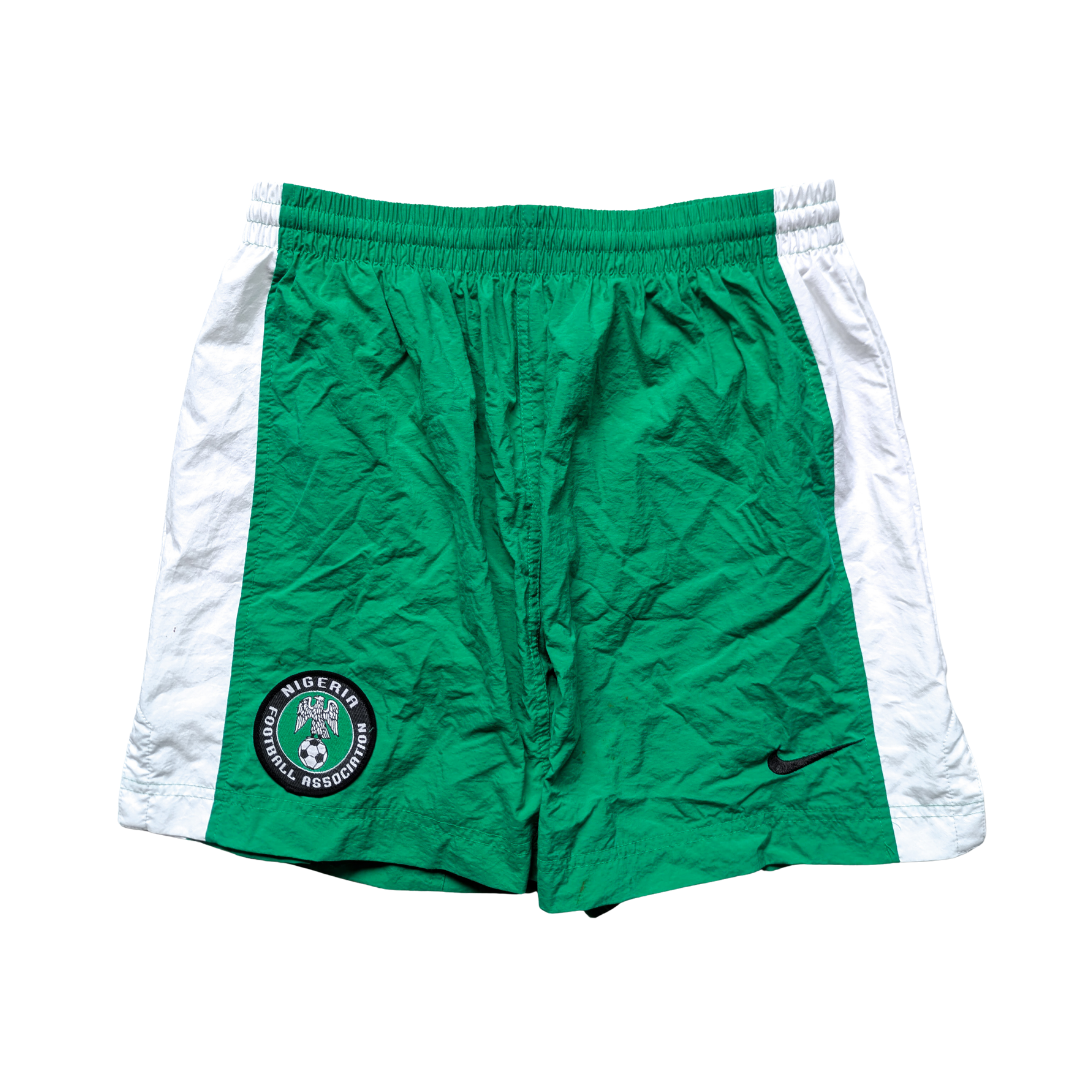 Nigeria away football shorts 1996/98 - (L)
