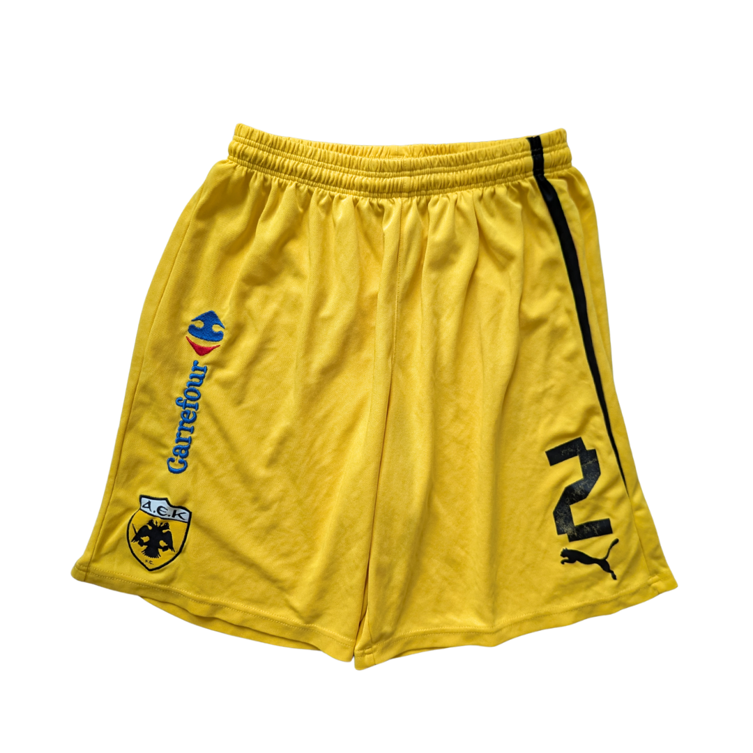 AEK Athens away football shorts 2013/14 - (M)