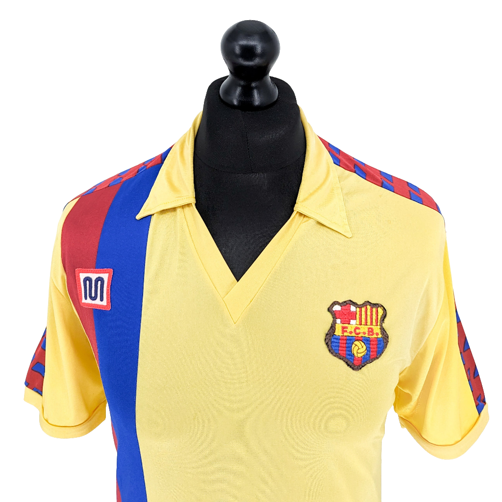 Barcelona away football shirt 1984/89