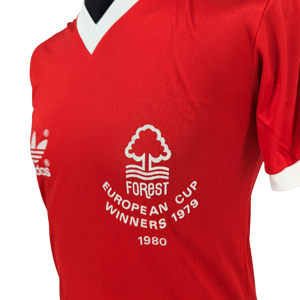 Nottingham Forest home football shirt 1977/81